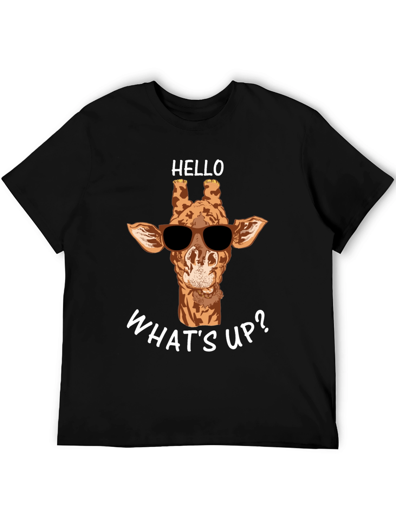 Cool Giraffe T-Shirt - Hello Whats Up?