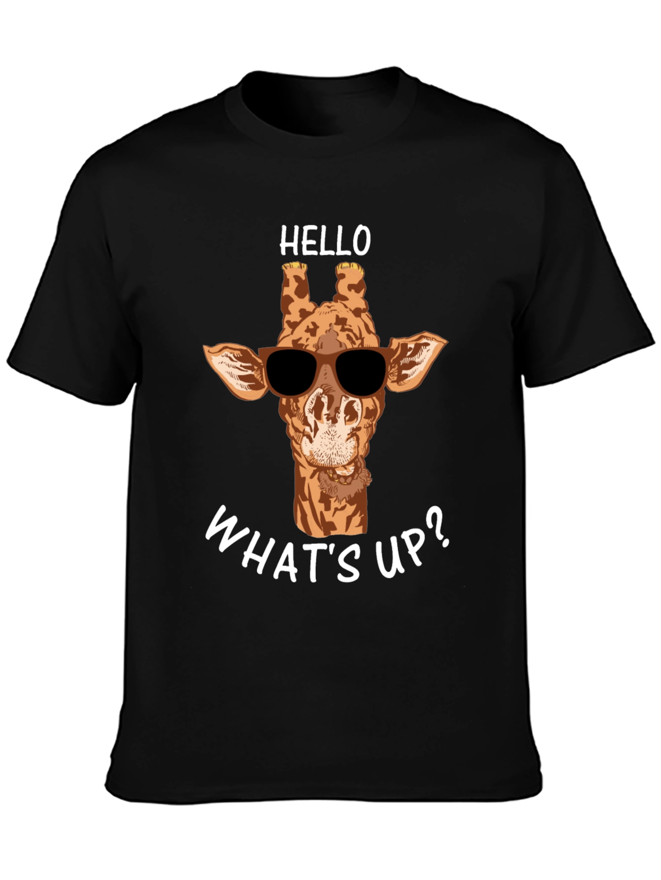Cool Giraffe T-Shirt - Hello Whats Up?