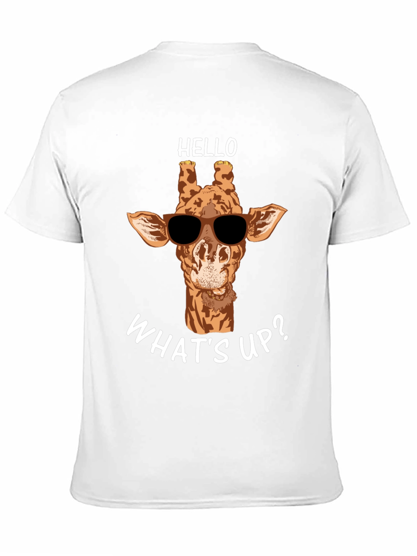 Cool Giraffe T-Shirt - Hello Whats Up?