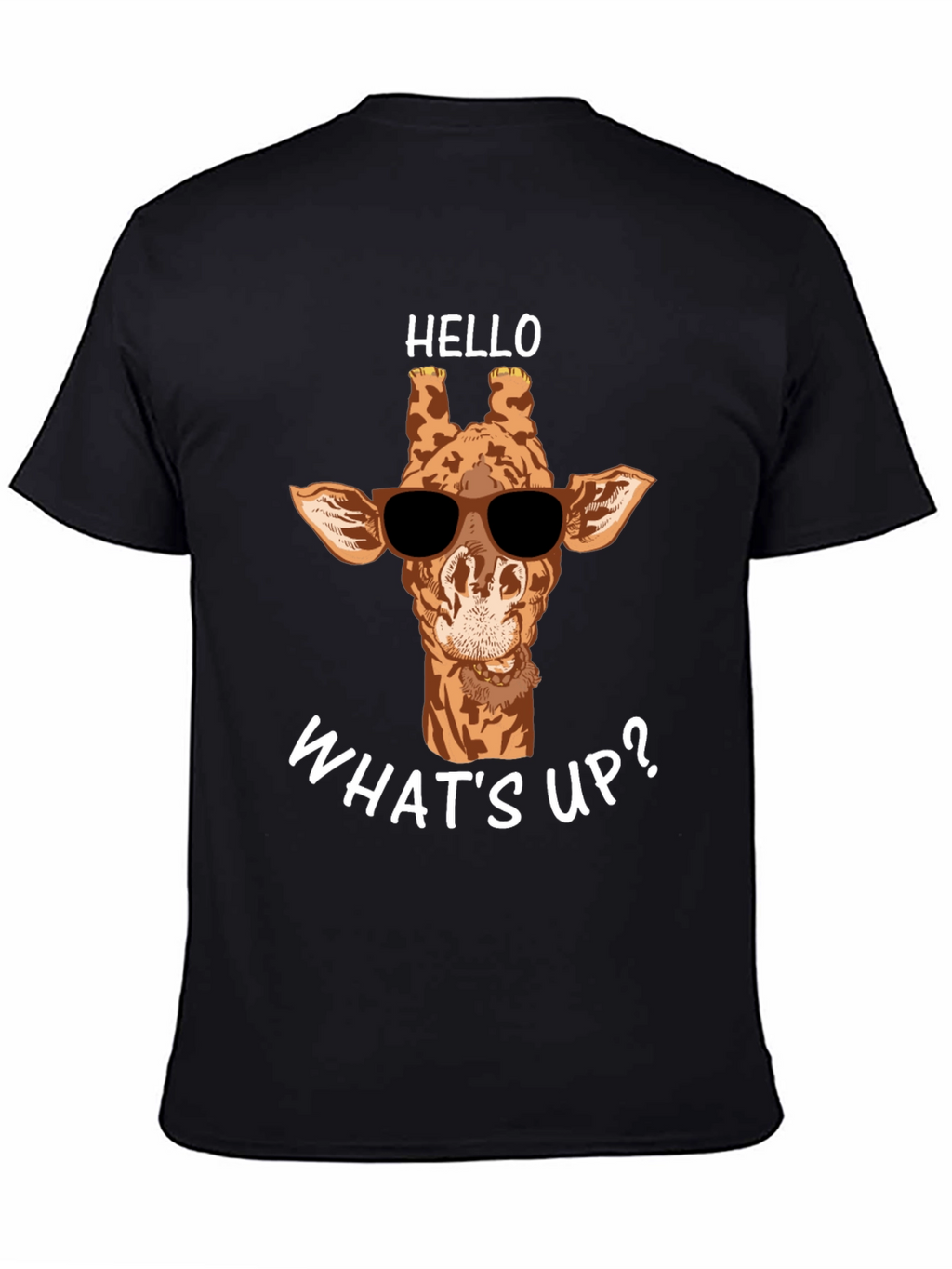 Cool Giraffe T-Shirt - Hello Whats Up?