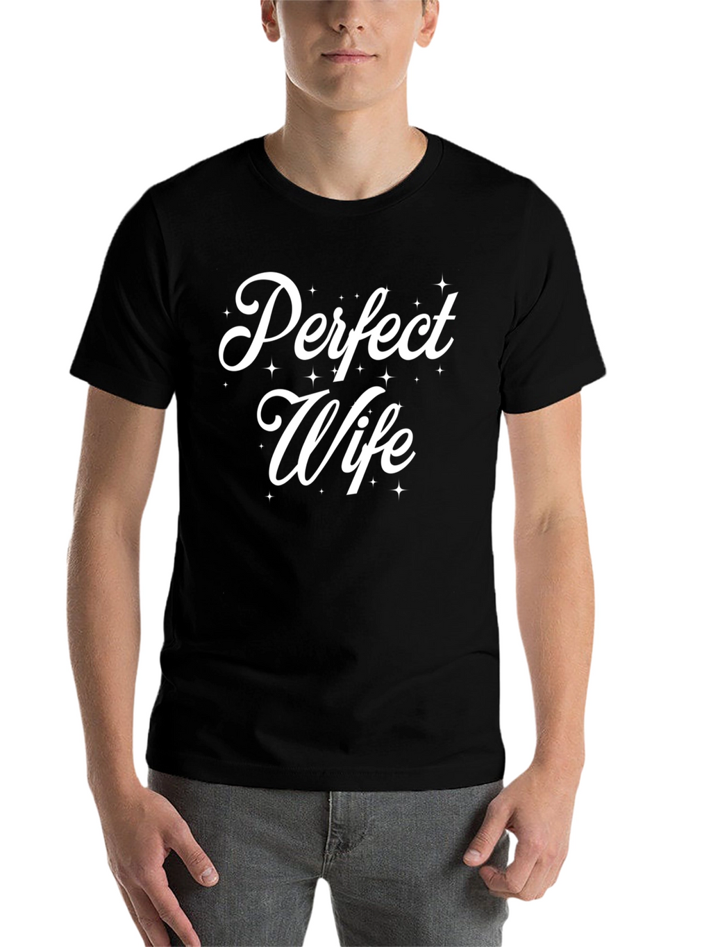 Perfect Wife Black Graphic Tee