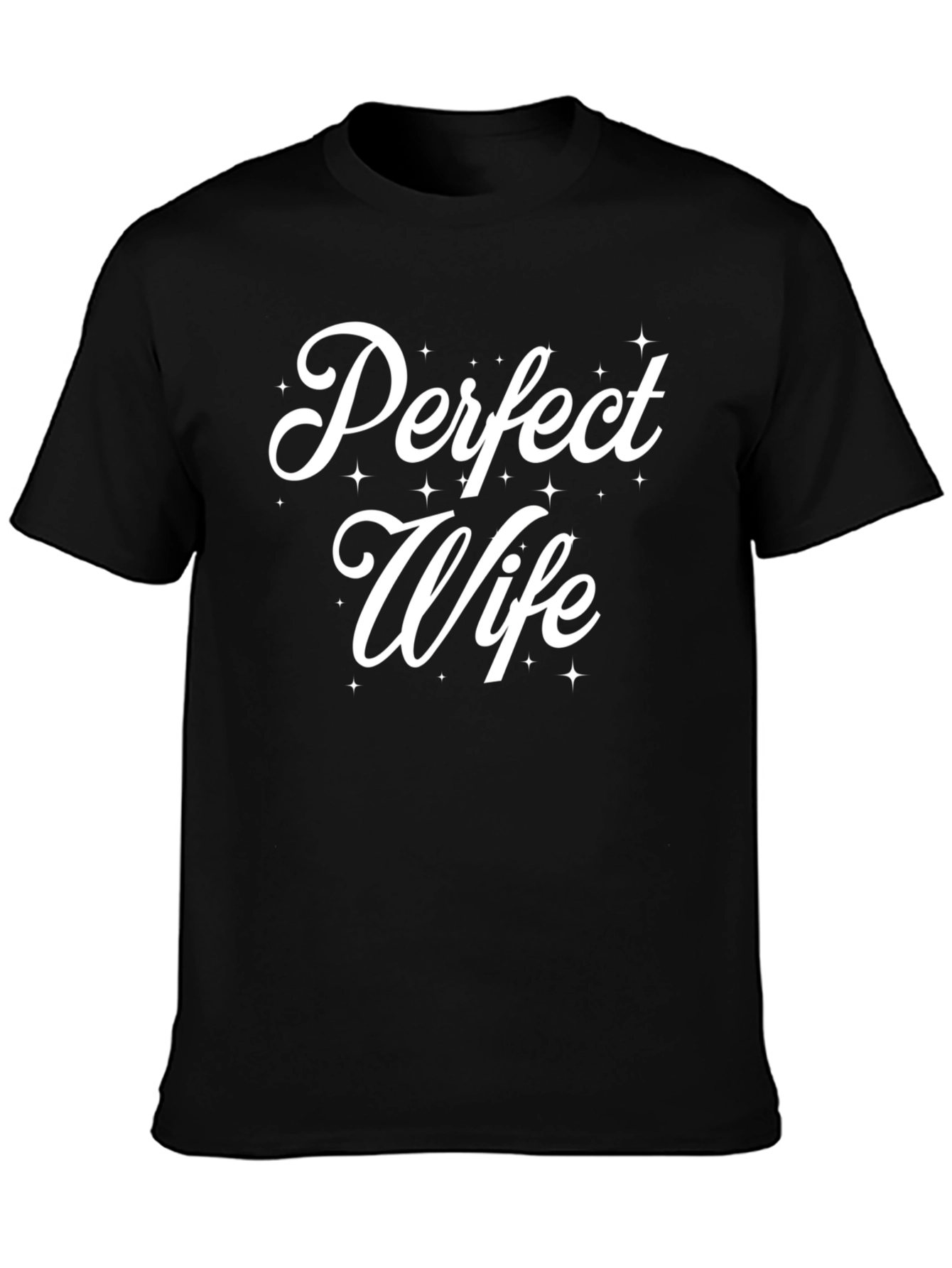 Perfect Wife Black Graphic Tee