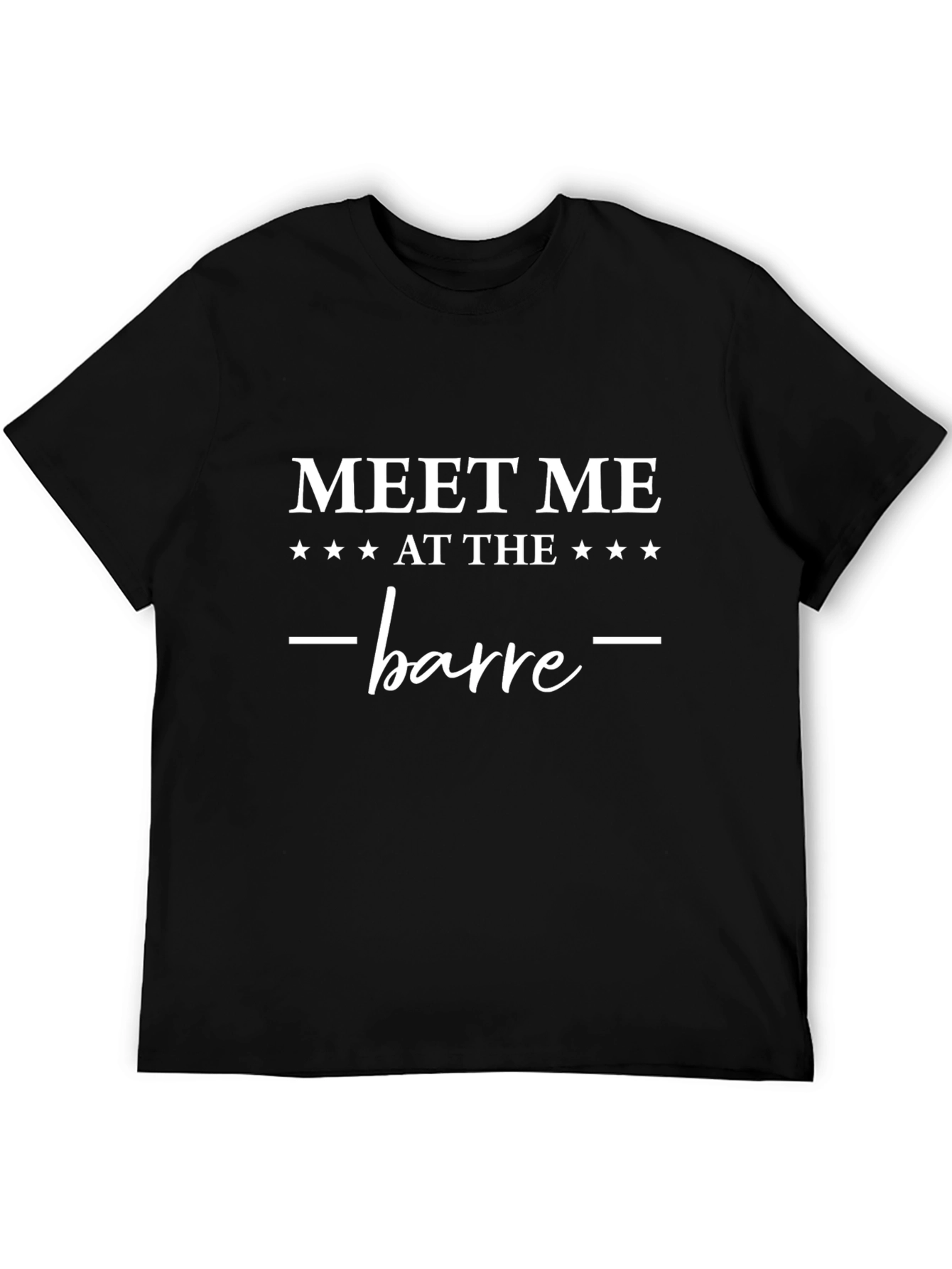 Meet Me at the Barre Graphic Tee - Ballet Dance Shirt