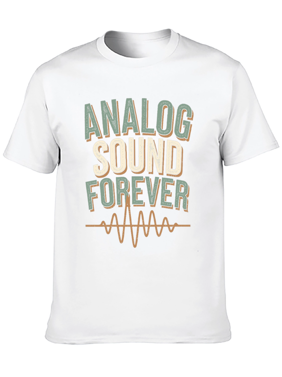 Analog Sound Forever Black T-Shirt