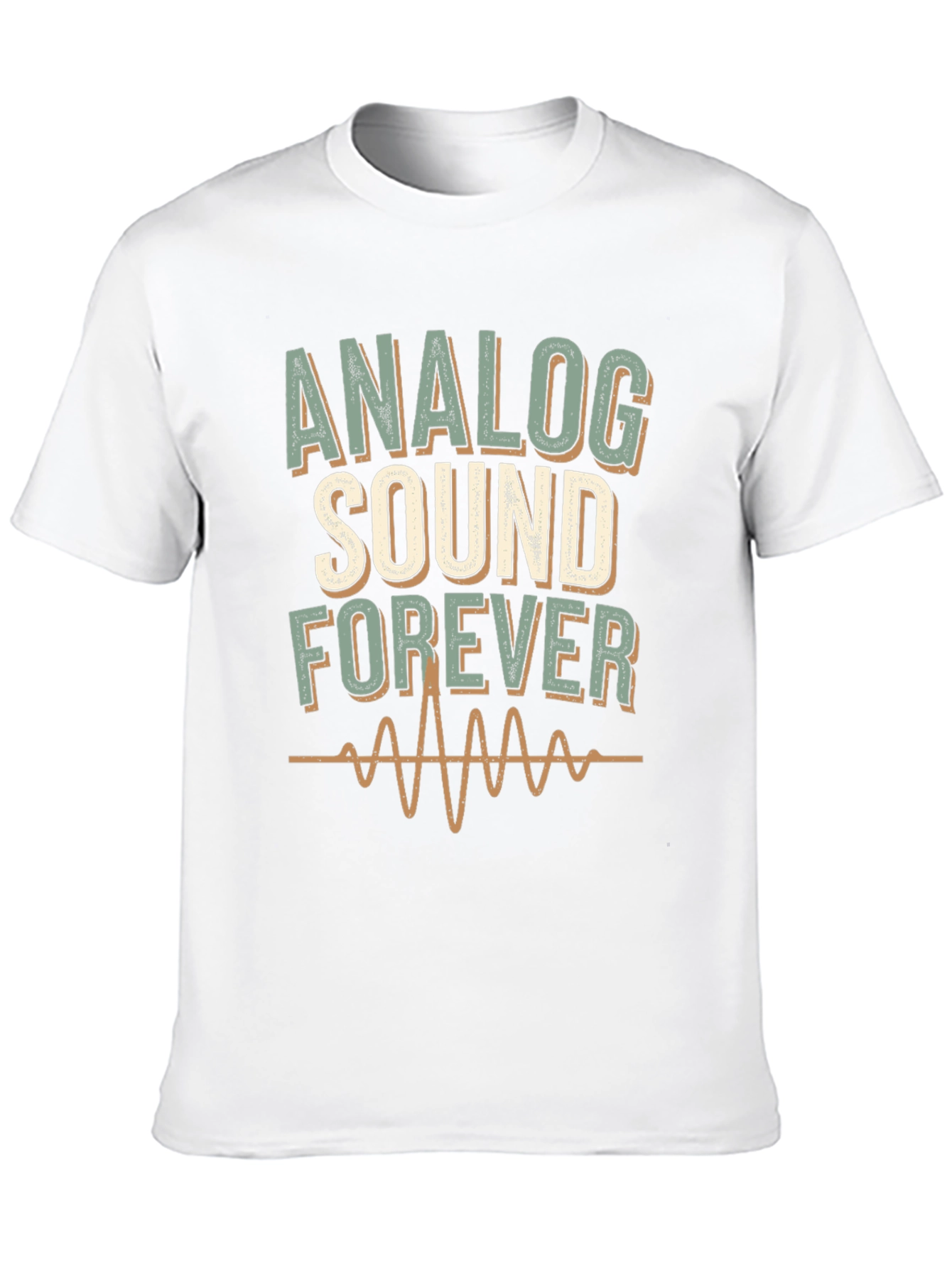Analog Sound Forever Black T-Shirt