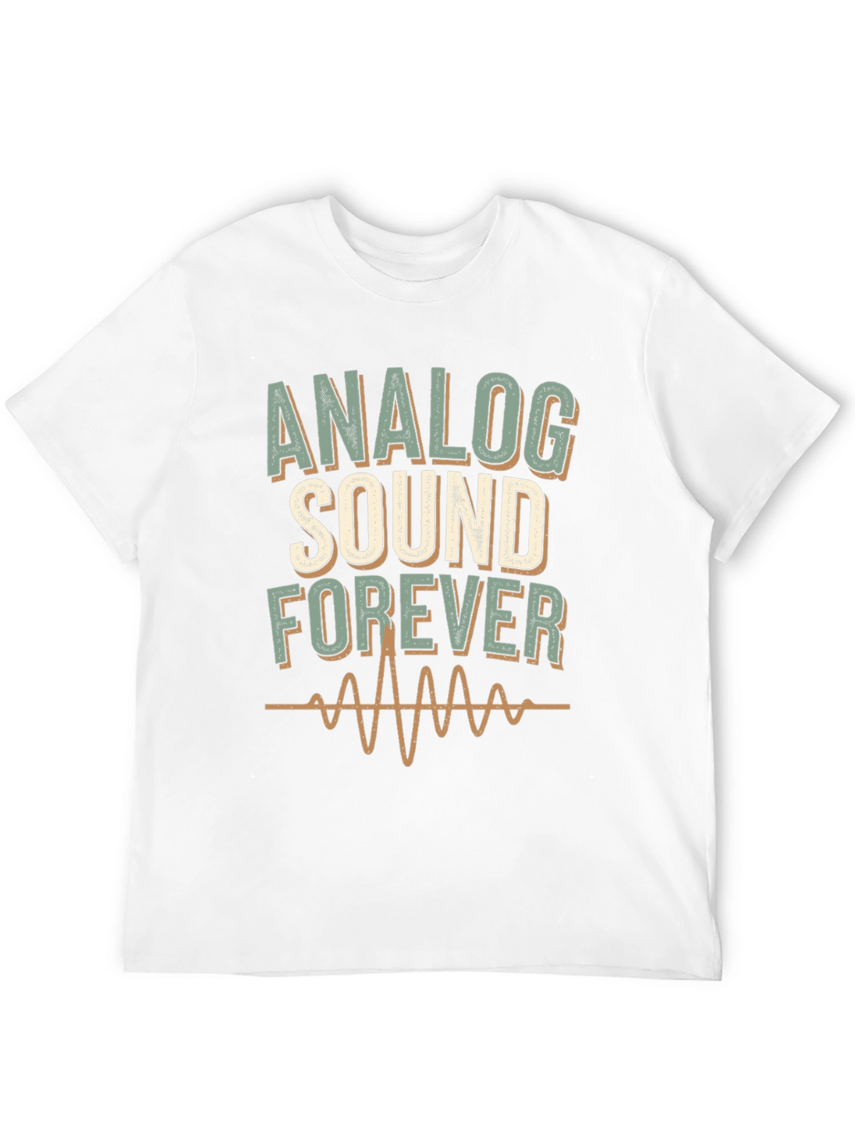 Analog Sound Forever Black T-Shirt
