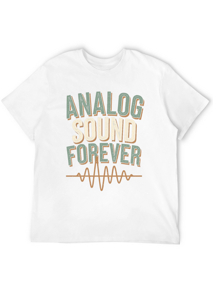 Analog Sound Forever Black T-Shirt