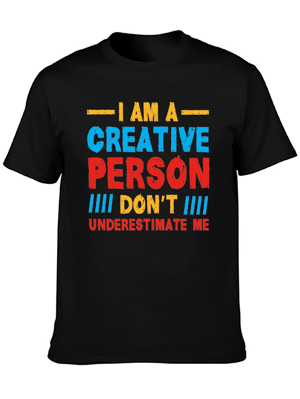Creative Person Graphic T-Shirt - Bold Statement Tee
