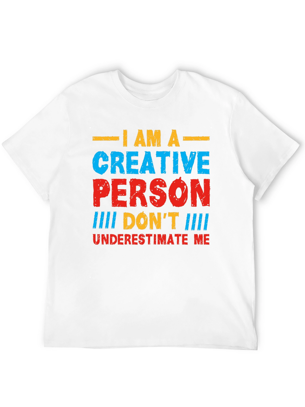 Creative Person Graphic T-Shirt - Bold Statement Tee