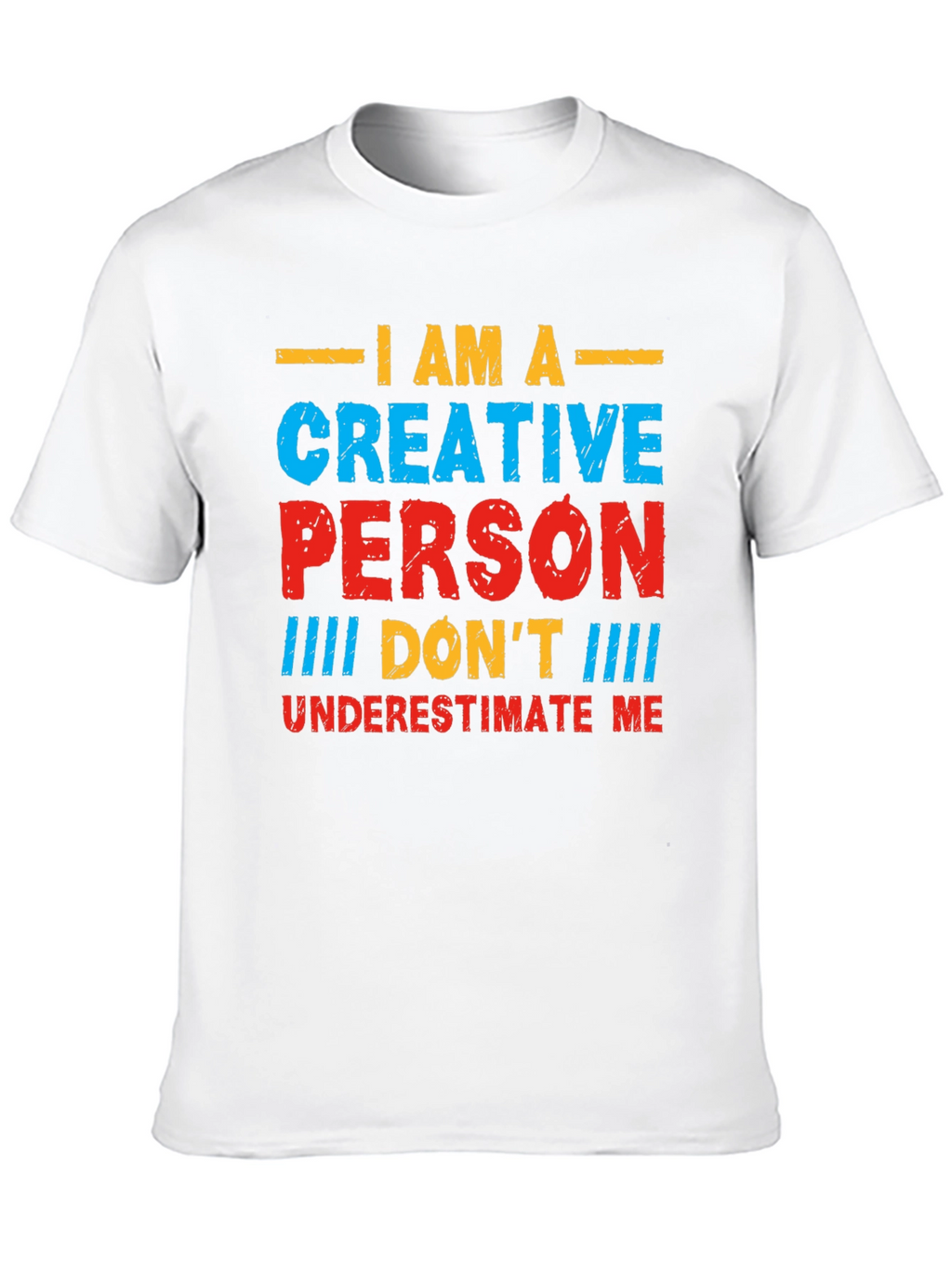 Creative Person Graphic T-Shirt - Bold Statement Tee