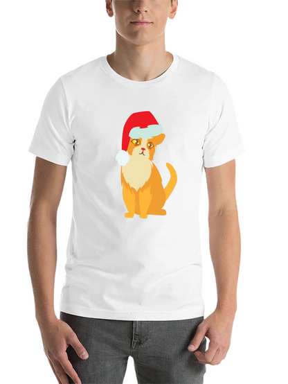 Festive Cat T-Shirt: Holiday Cheer