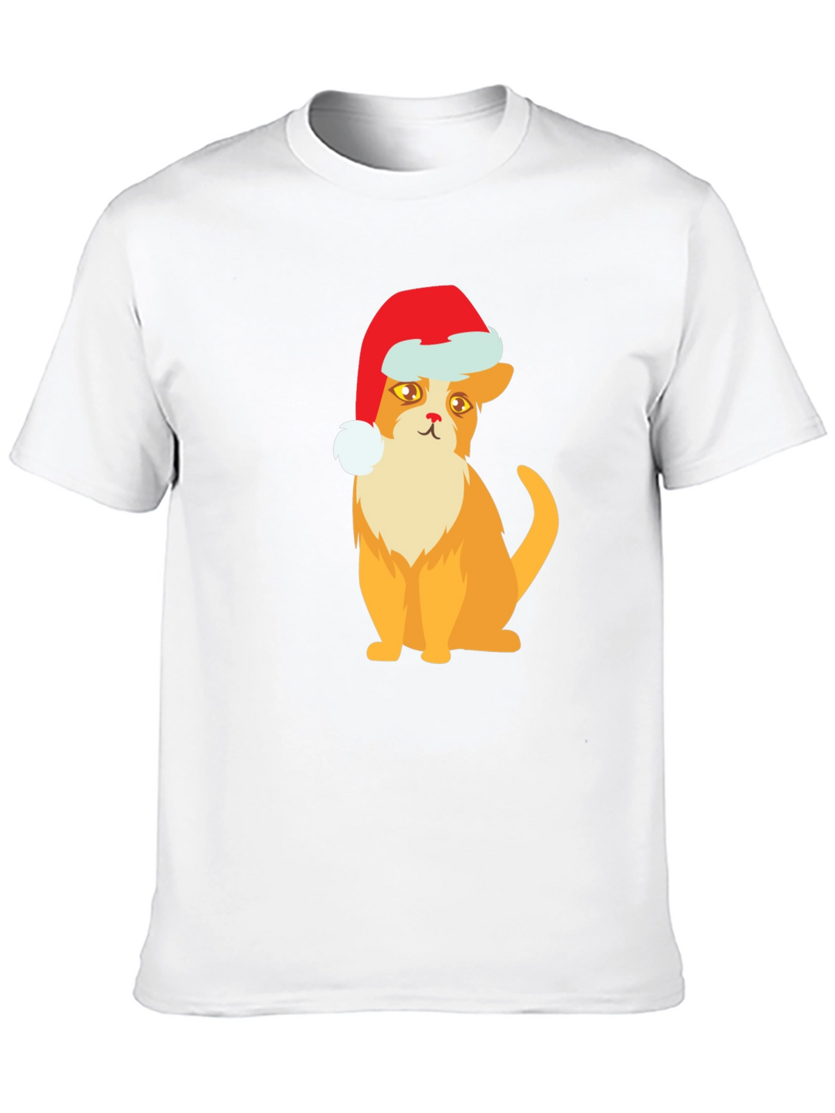 Festive Cat T-Shirt: Holiday Cheer