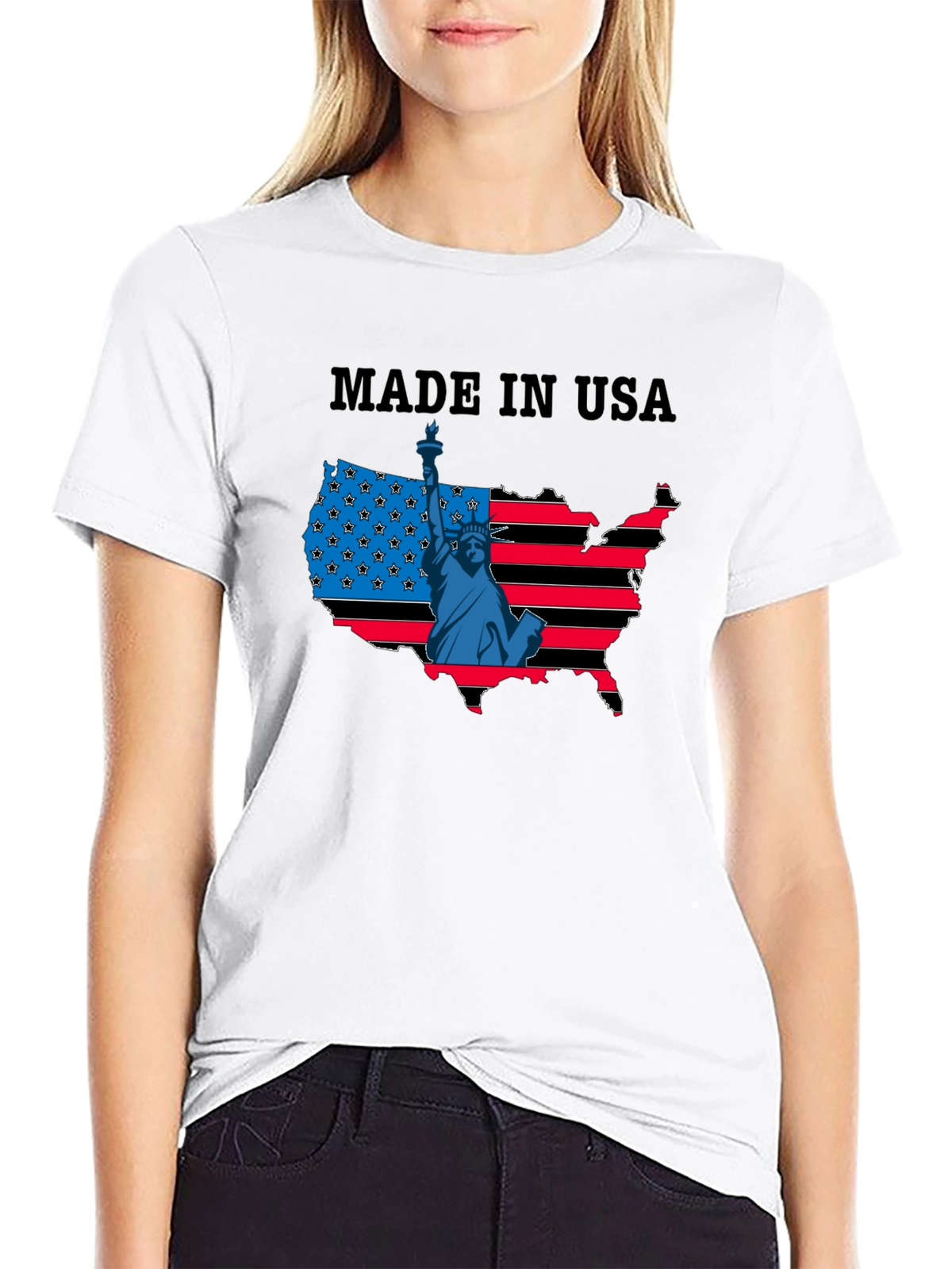 Made in USA Patriotic T-Shirt