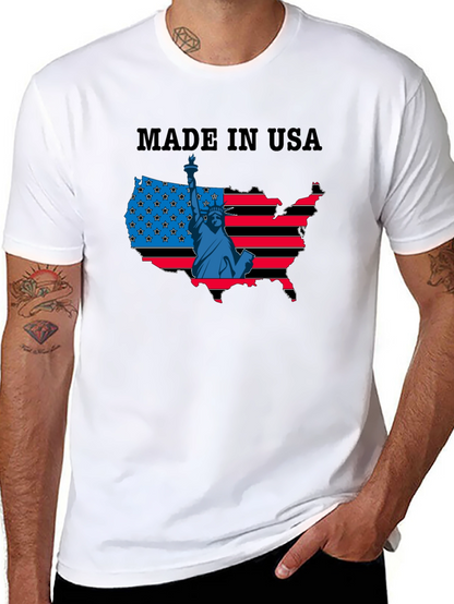 Made in USA Patriotic T-Shirt