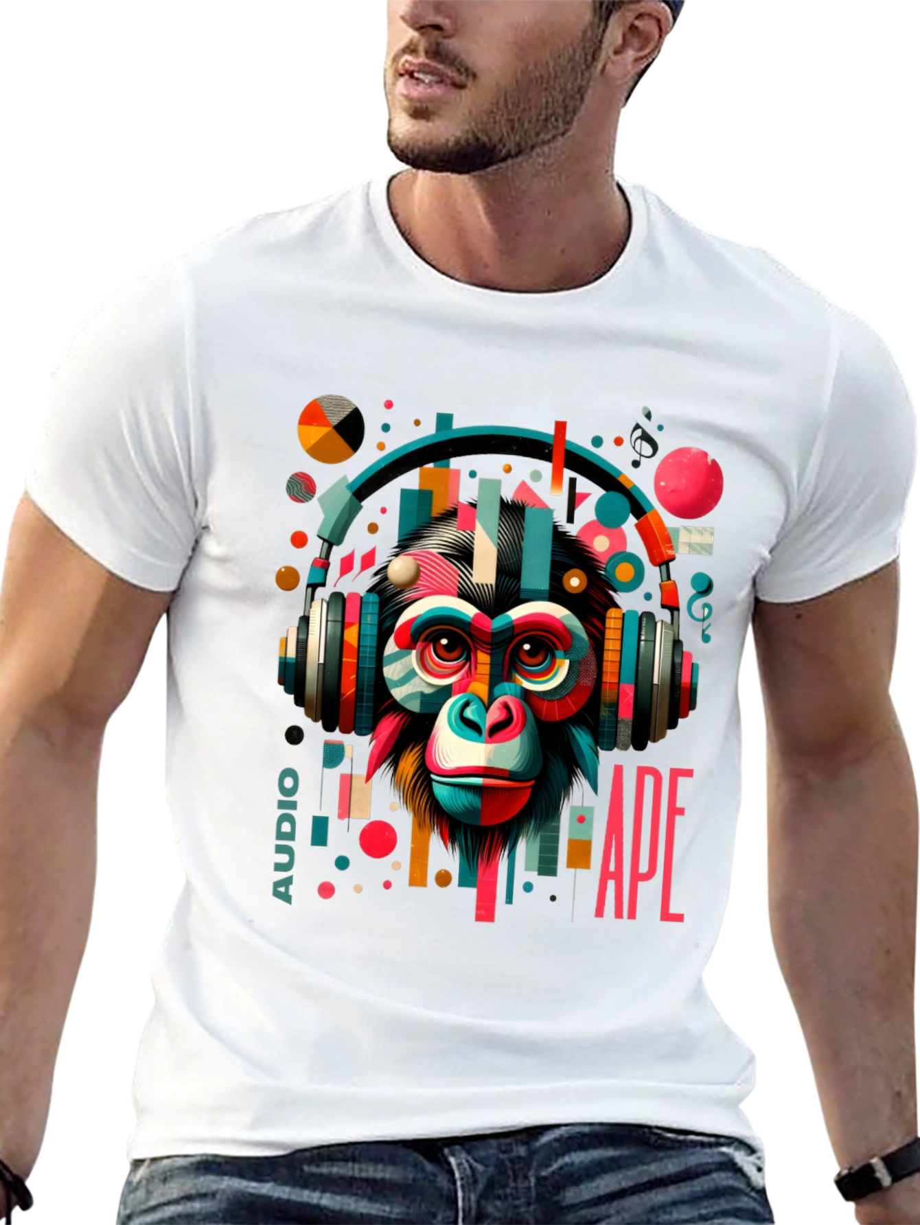 Audio Ape Graphic Tee - Funky Music Lover