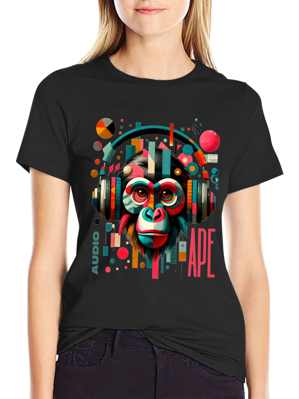 Audio Ape Graphic Tee - Funky Music Lover