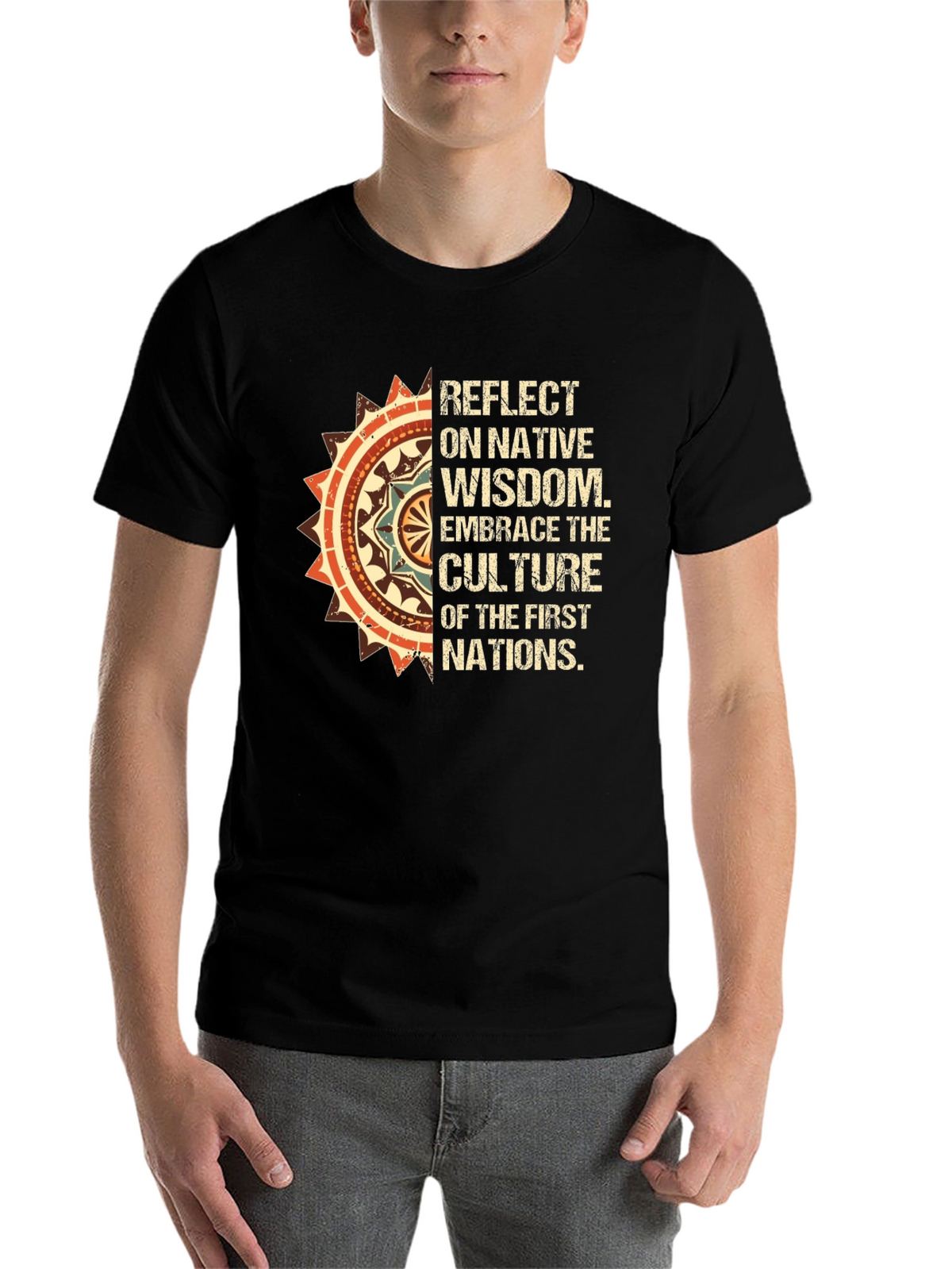 Native Wisdom Graphic T-Shirt