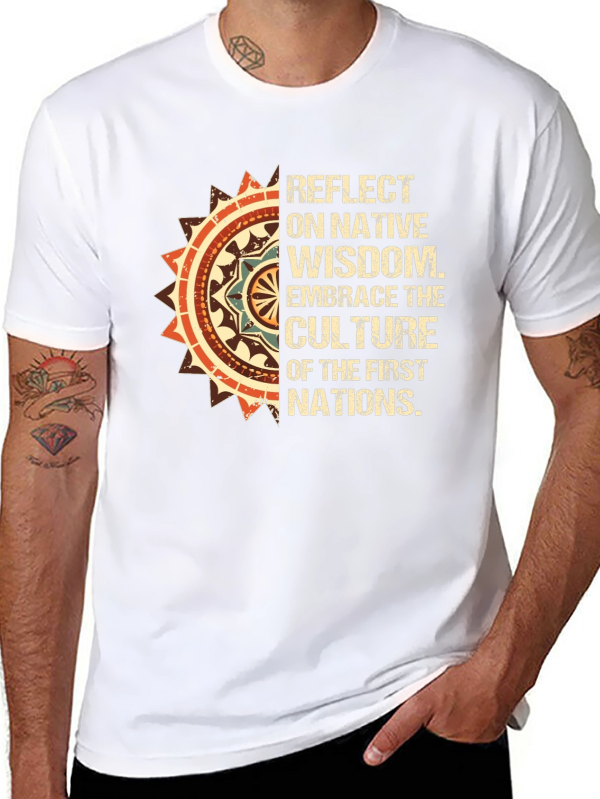 Native Wisdom Graphic T-Shirt