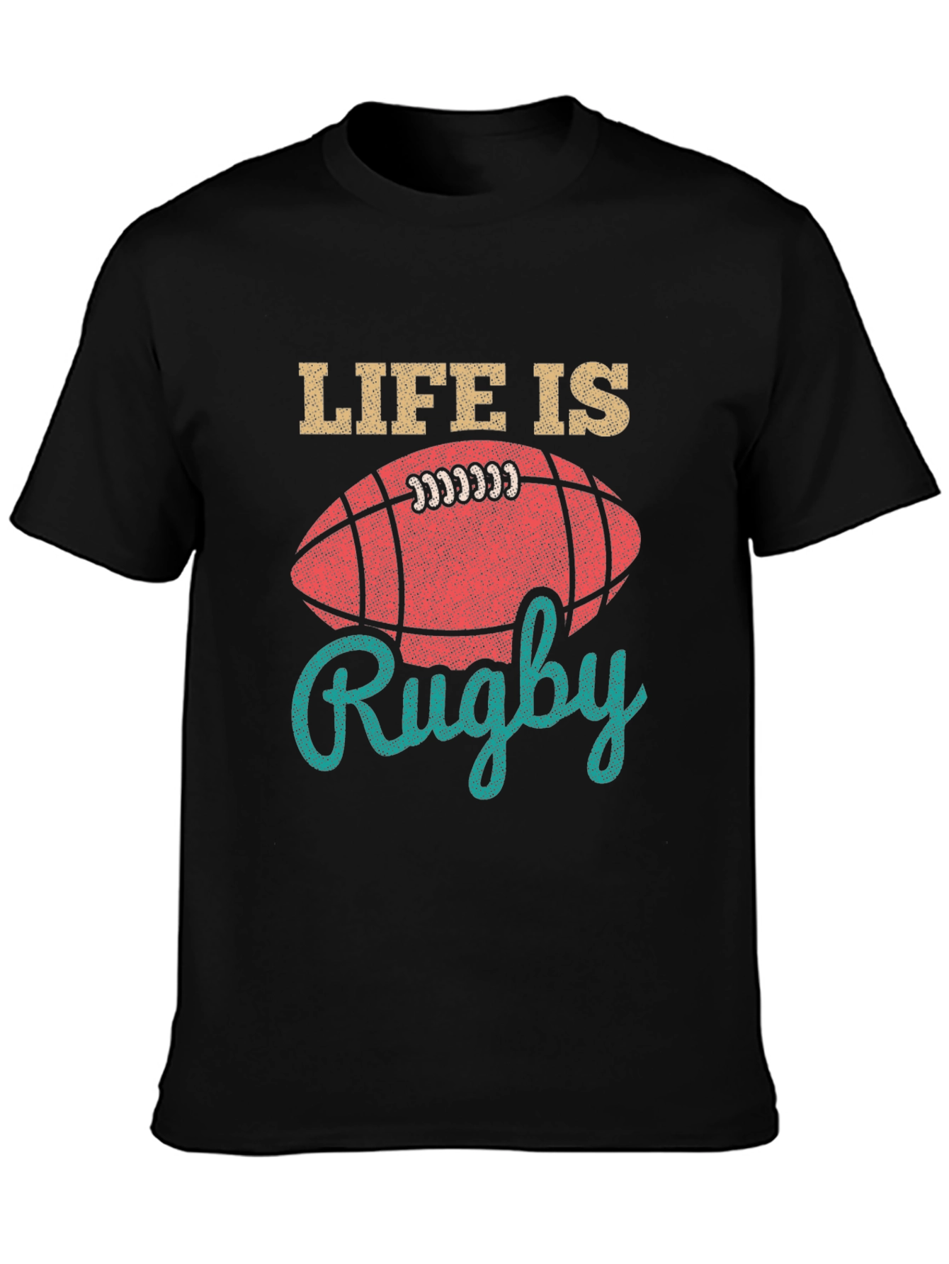 Life is Rugby Graphic Tee - Sportswear for Men