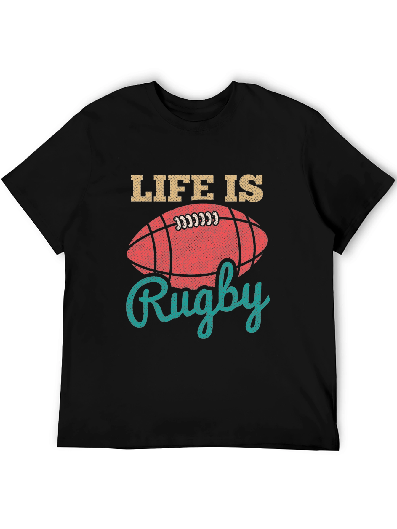 Life is Rugby Graphic Tee - Sportswear for Men