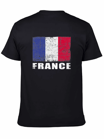 France Flag Graphic T-Shirt