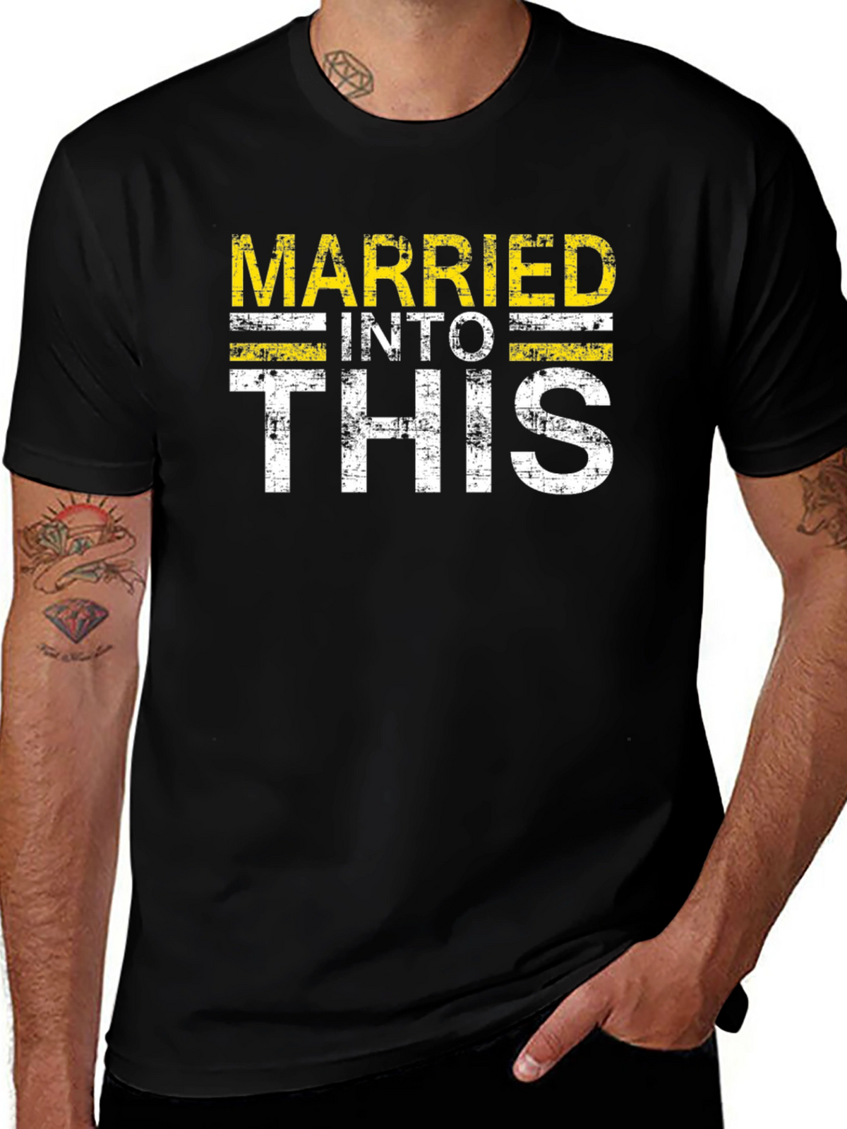 Married Into This Graphic T-Shirt