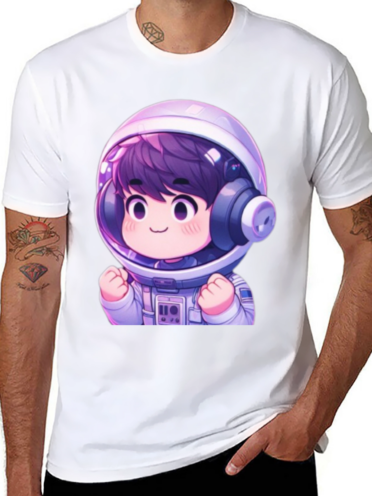 Cute Astronaut Graphic Tee