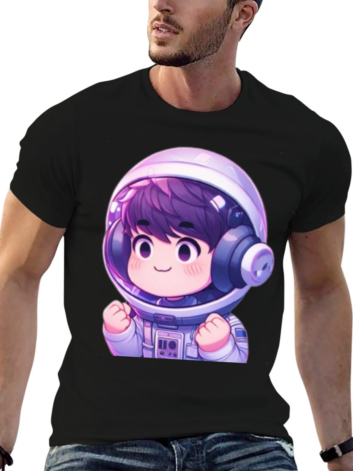 Cute Astronaut Graphic Tee