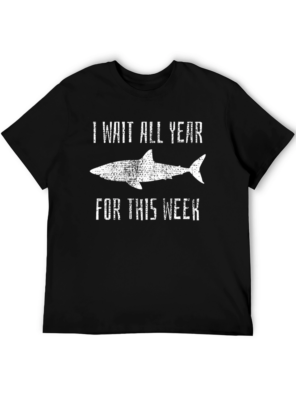 I Wait All Year Shark Week T-Shirt