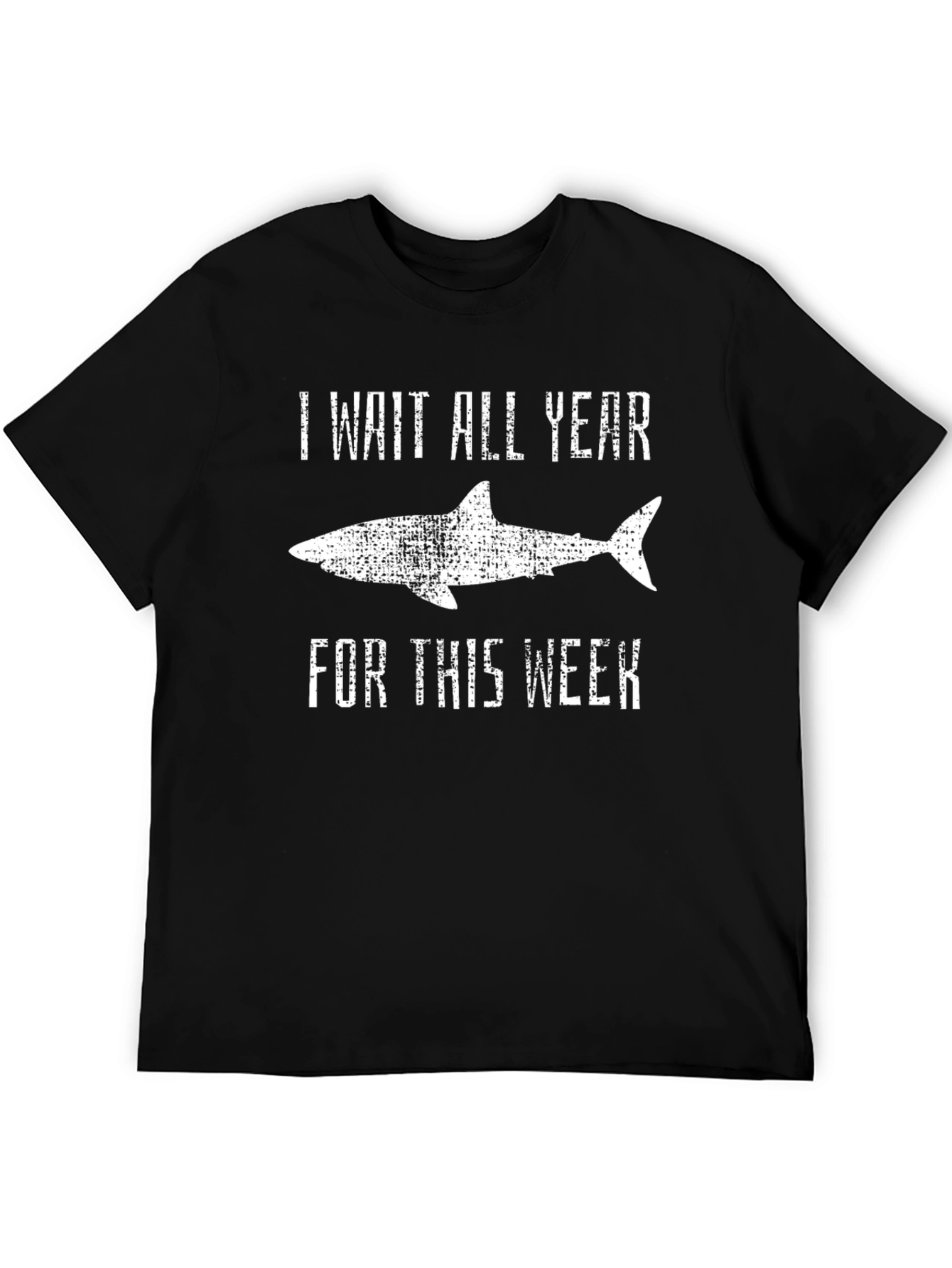 I Wait All Year Shark Week T-Shirt
