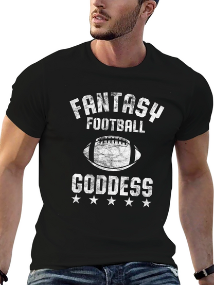 Fantasy Football Goddess Graphic T-Shirt