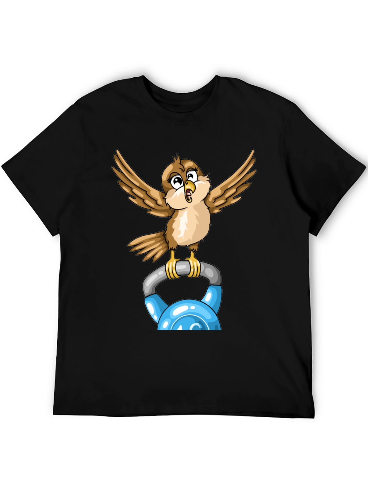 Sparrow Kettlebell Workout T-Shirt