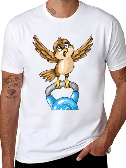 Sparrow Kettlebell Workout T-Shirt