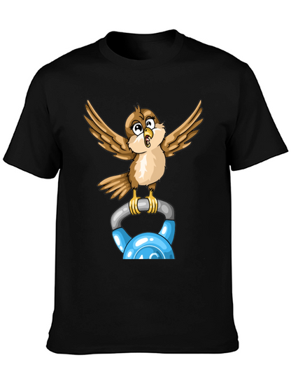 Sparrow Kettlebell Workout T-Shirt