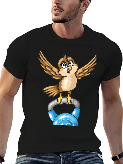 Sparrow Kettlebell Workout T-Shirt