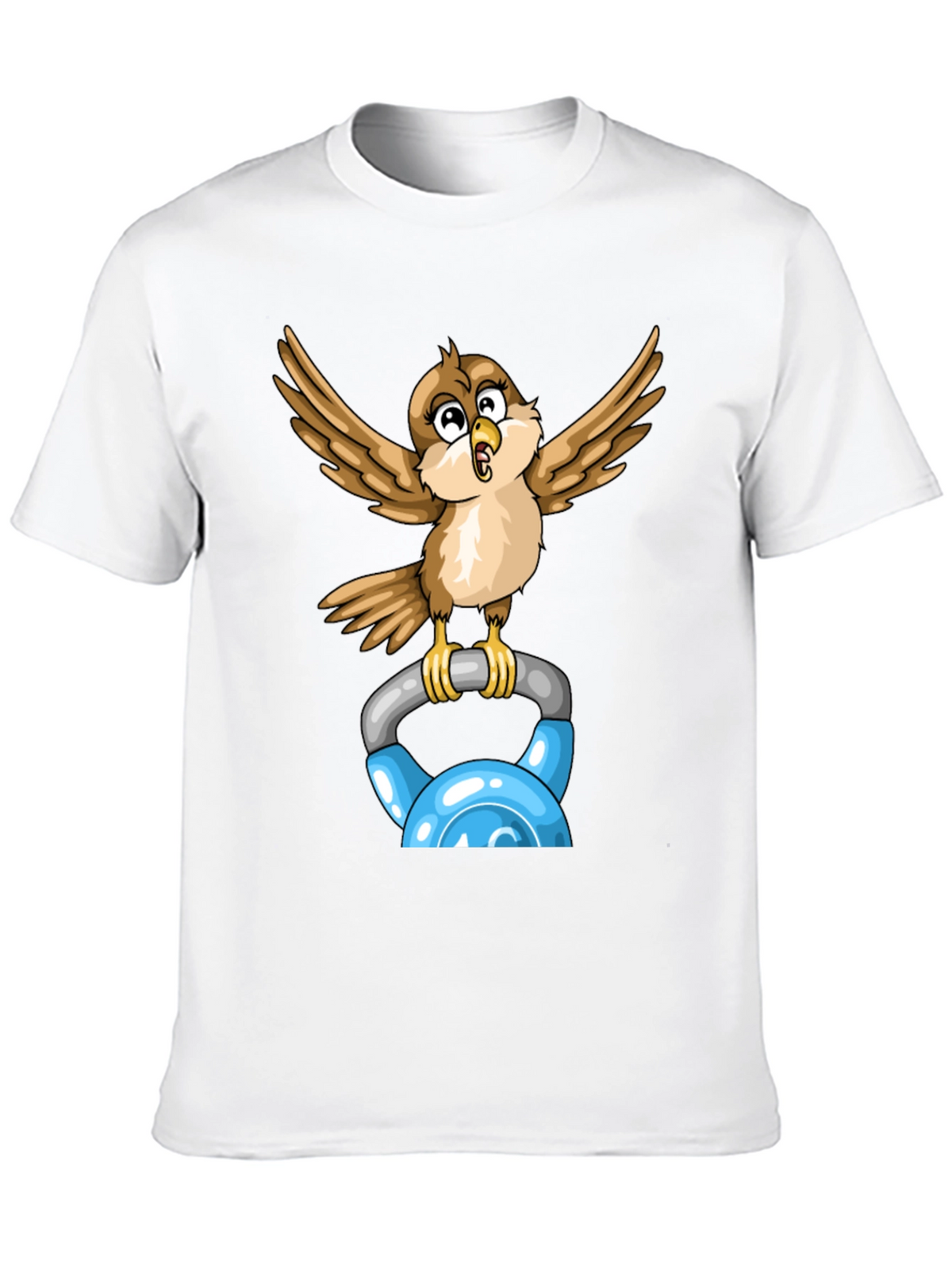 Sparrow Kettlebell Workout T-Shirt