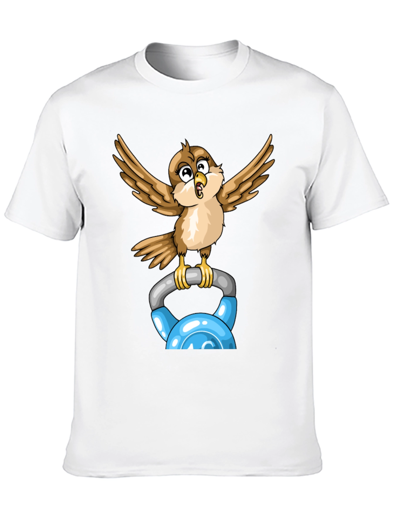 Sparrow Kettlebell Workout T-Shirt