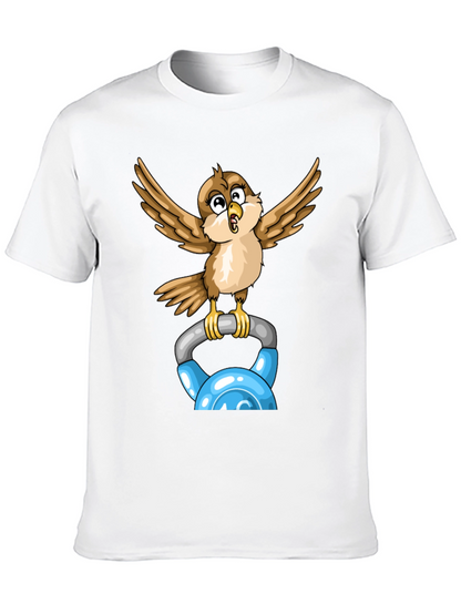 Sparrow Kettlebell Workout T-Shirt