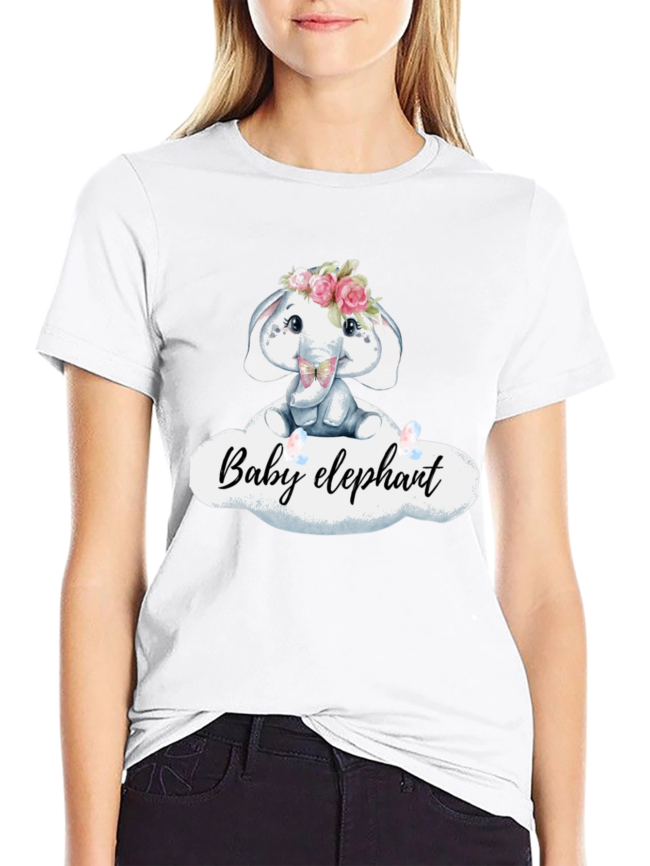 Cute Baby Elephant T-Shirt