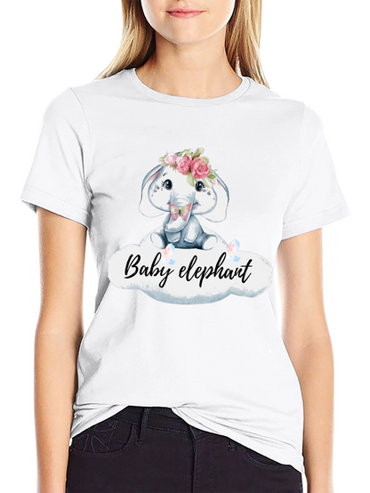 Cute Baby Elephant T-Shirt