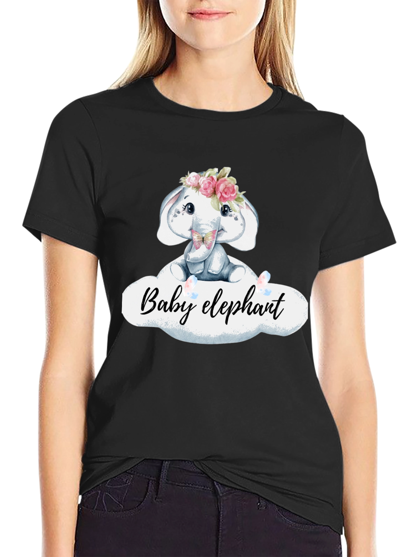 Cute Baby Elephant T-Shirt