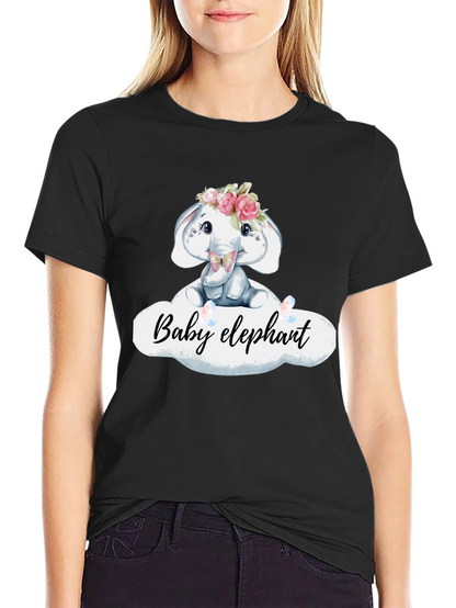 Cute Baby Elephant T-Shirt