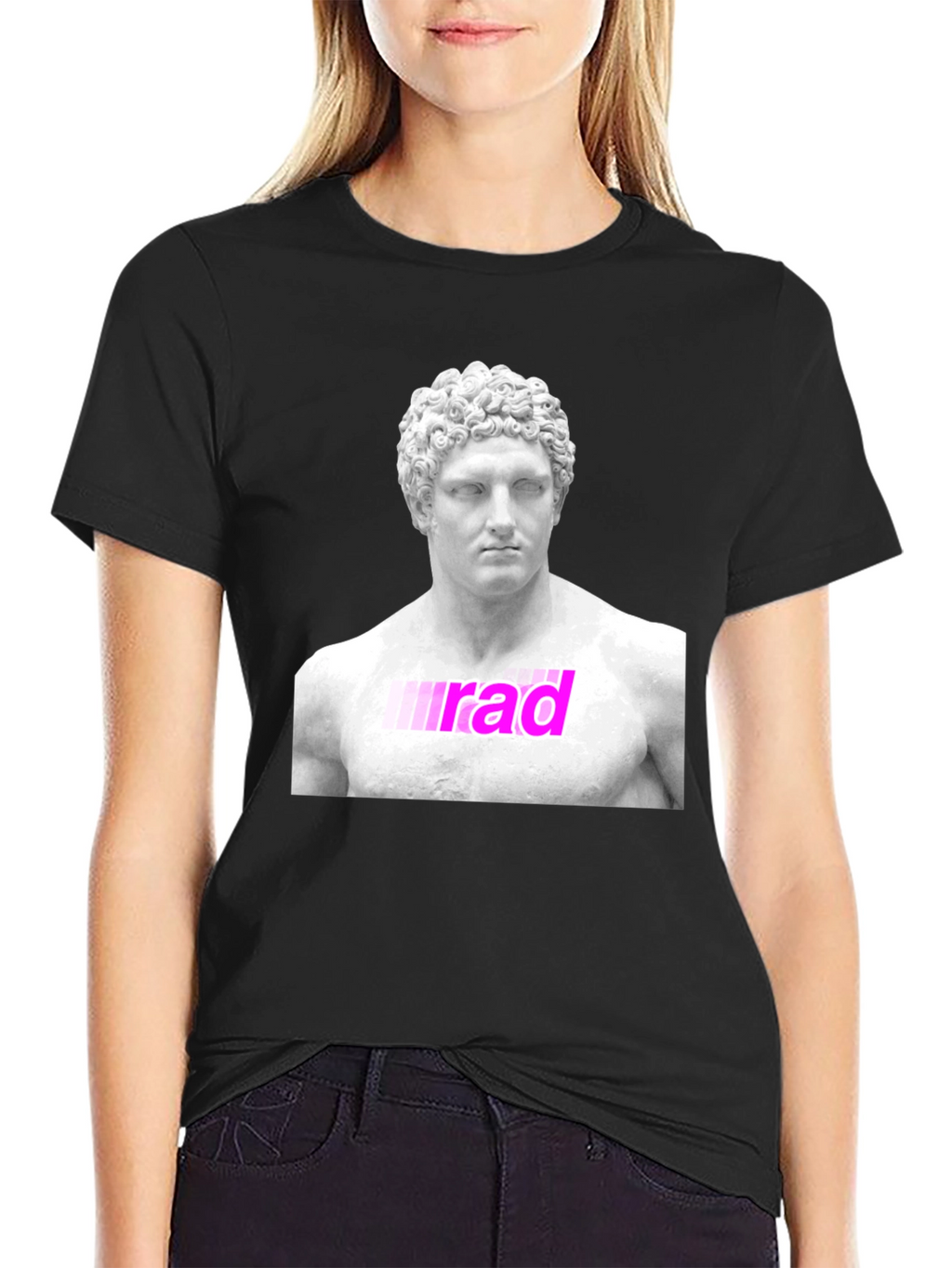 Rad Statue Graphic T-Shirt