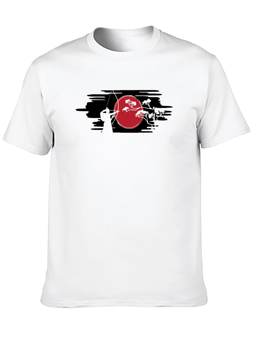 Samurai Archer T-Shirt - Mens Black Graphic Tee