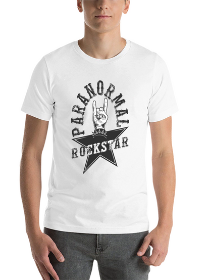 Paranormal Rockstar Graphic Tee - Black Cotton T-Shirt