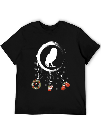 Owl Dream Catcher Christmas T-Shirt