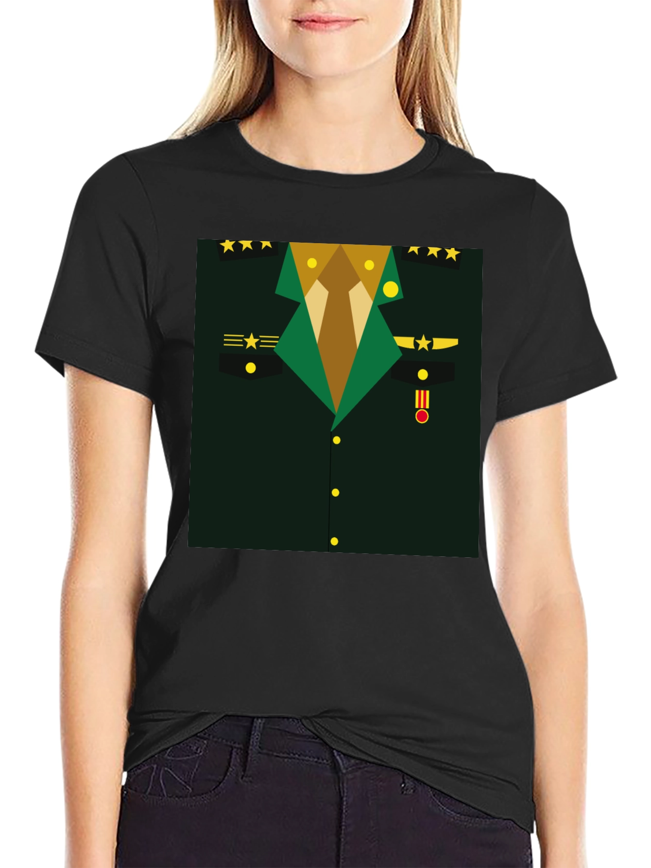 Military Costume T-Shirt - Dress Up Fun!