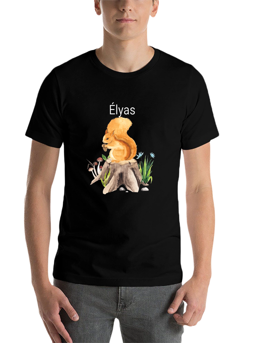 Squirrel Forest Tee - Elyas Custom