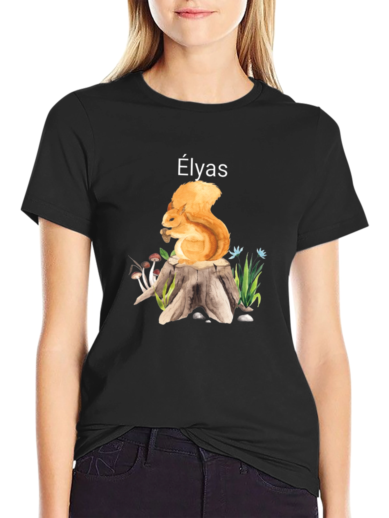 Squirrel Forest Tee - Elyas Custom