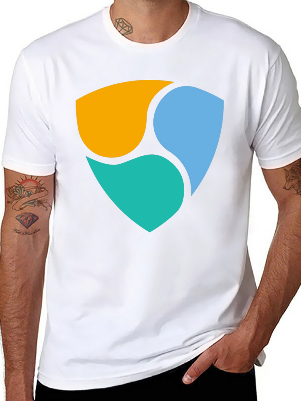 Abstract Graphic Tee - Modern Design T-Shirt